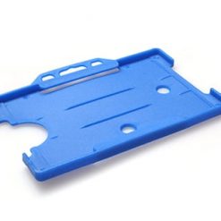 open face rigid card holder