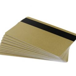 Gold 760 micron PVC cards