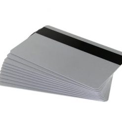 Silver 760 micron PVC cards
